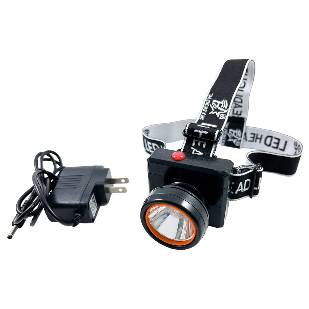 WT-225 Dongtai Rechargeable Waterproof LED Headlight 2 levels of brightness, long battery life, lightweight and durable, suitable for outdoor work, , large