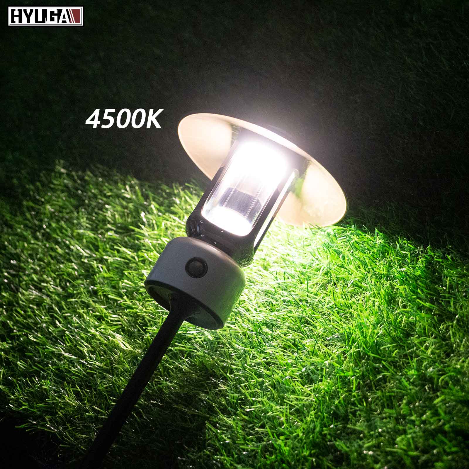 HYUGA L99 Rechargeable Mini Vintage Camping Light【White】, , large