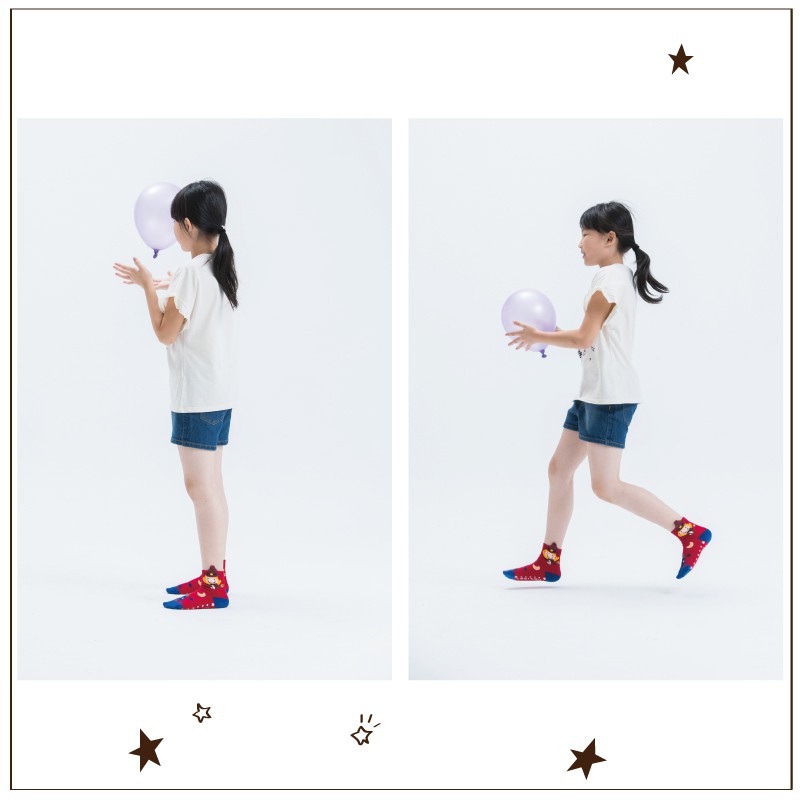 【現貨】MIT台灣製立體造型止滑童短襪-魔法女巫 P7754, , large