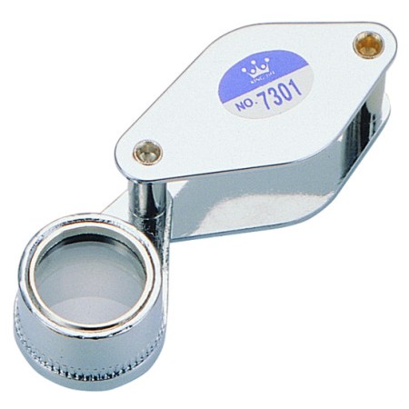 徠福 Life 珠寶鏡(NO.7301)銀色 10倍