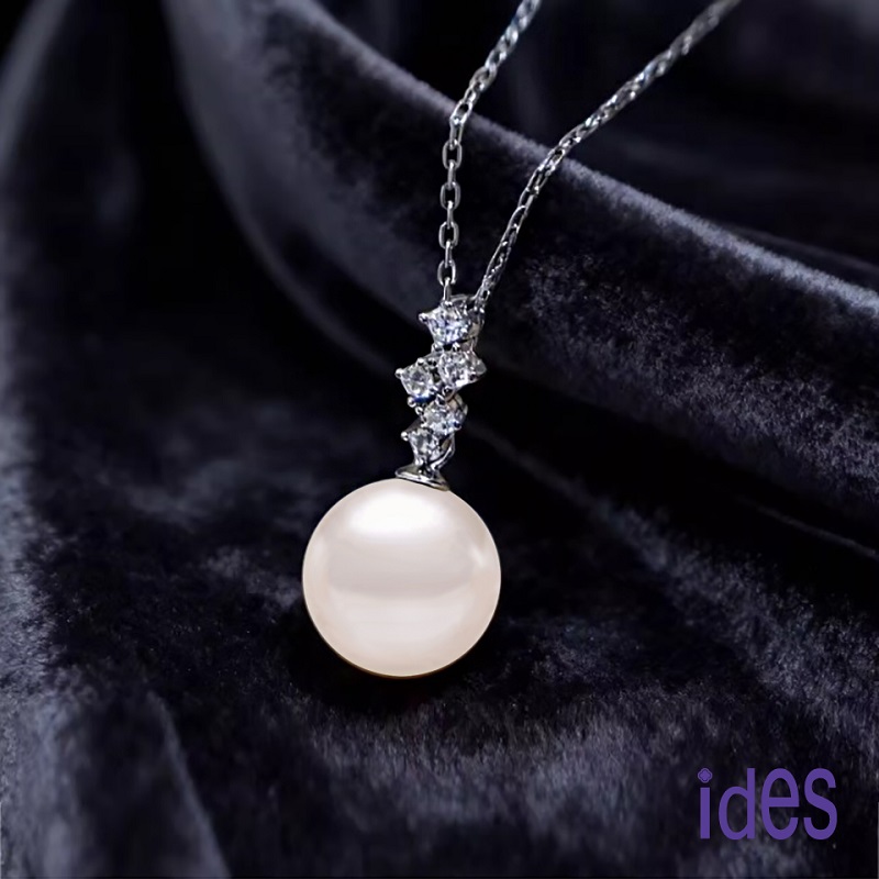 [ides愛蒂思] 日本設計AKOYA經典系列天然珍珠項鍊7-8mm/真摯, , large