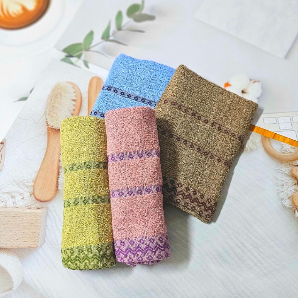 [Kaimei Cotton Industry] 24-year-old, random and excellent, great value for two dozen prices❗ MIT made in Taiwan, 18 taels of pure cotton adult towel/towel/bath towel-diamond style, , large