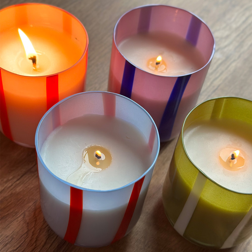 Atina Candle-Olive/White  Fresh Olive & Lemon, , large