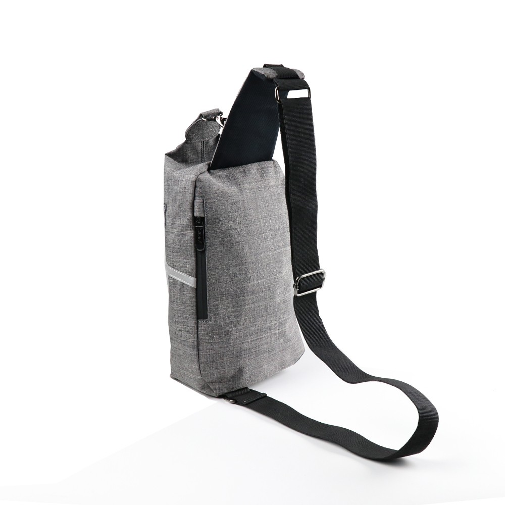 【Niche 樂奇】都市休閒風 立體單肩斜挎包 防水背包  N-5209 跨胸包, , large