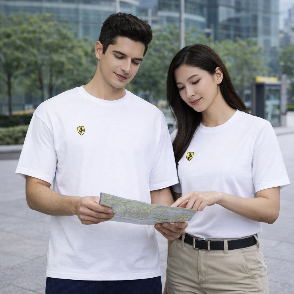 【FALALI】短袖冰感T恤-男(白02), , large