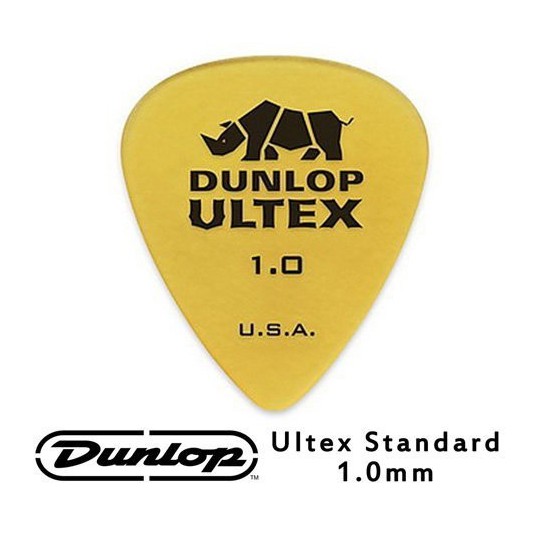 Jim Dunlop Ultex Standard 421R 1.0mm Pick (三片、十片組)【敦煌樂器】, , large