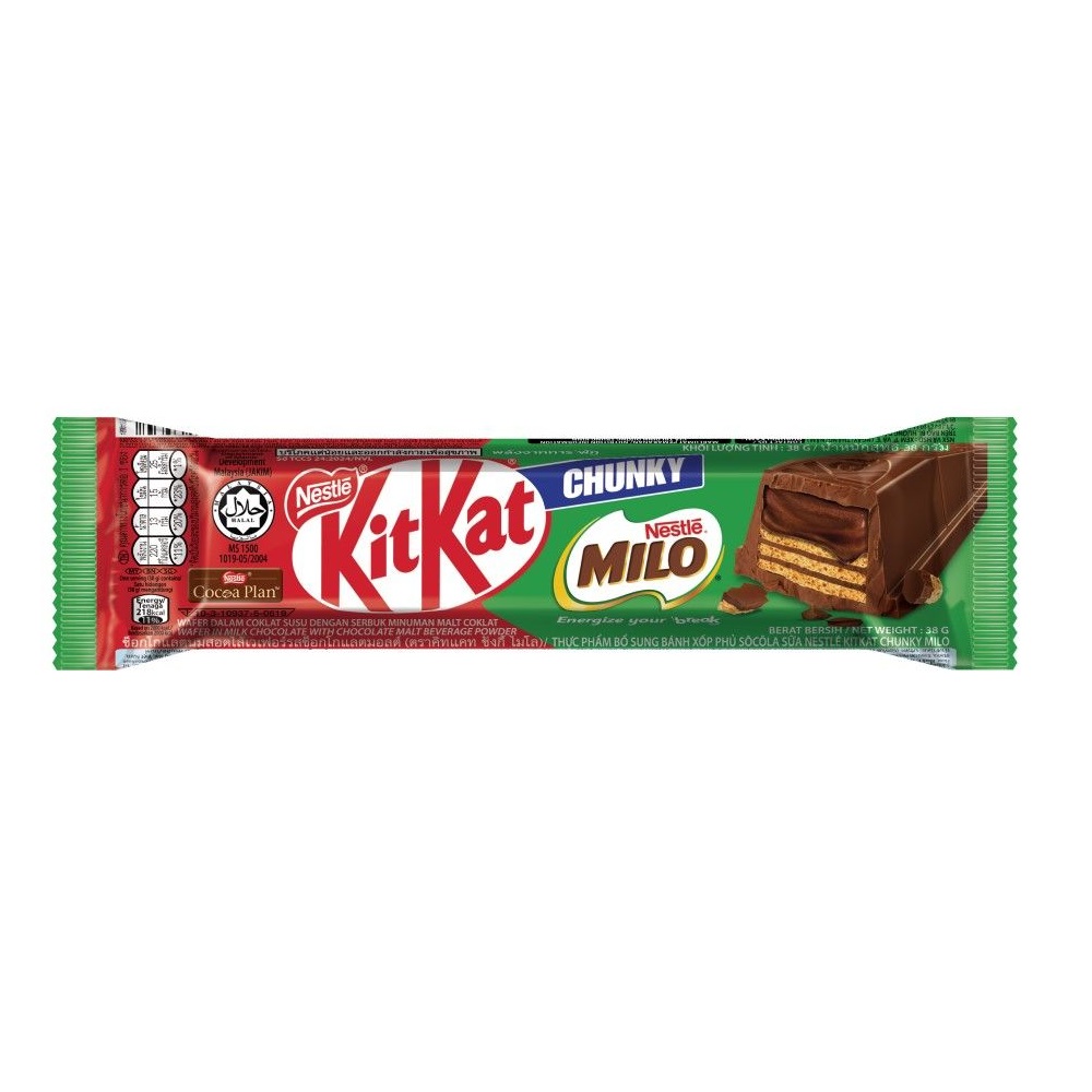 雀巢奇巧KitKat美祿巧克力脆餅威化38g, , large
