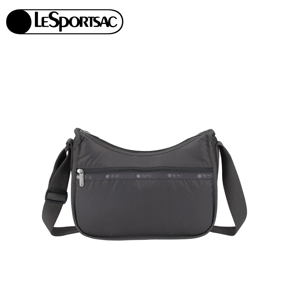 |快速出貨|Lesportsac Classic Hobo 經典斜背包 送禮-夜幕灰, , large