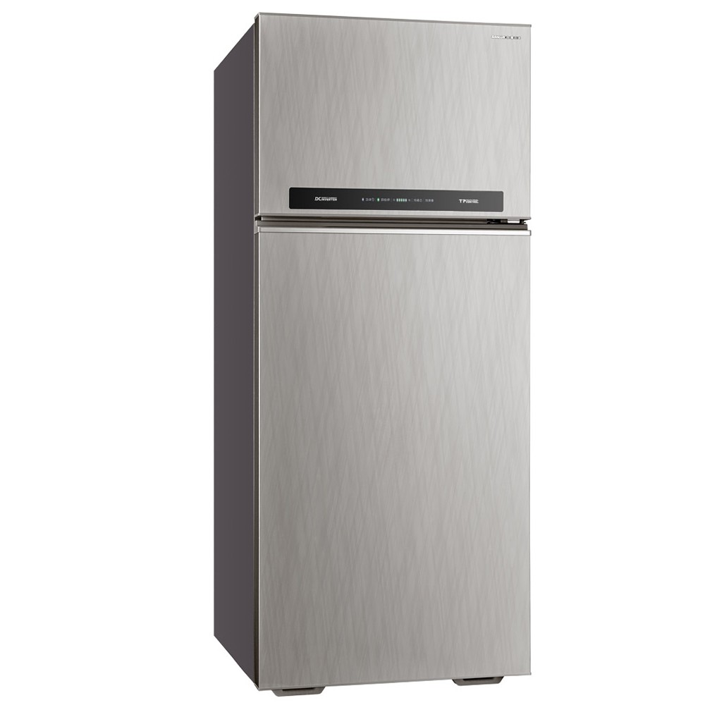 SANLUX Sanyo Taiwan 533L Grade 1 Energy Efficient Inverter Two-Door Refrigerator SR-C533BV1A, , large