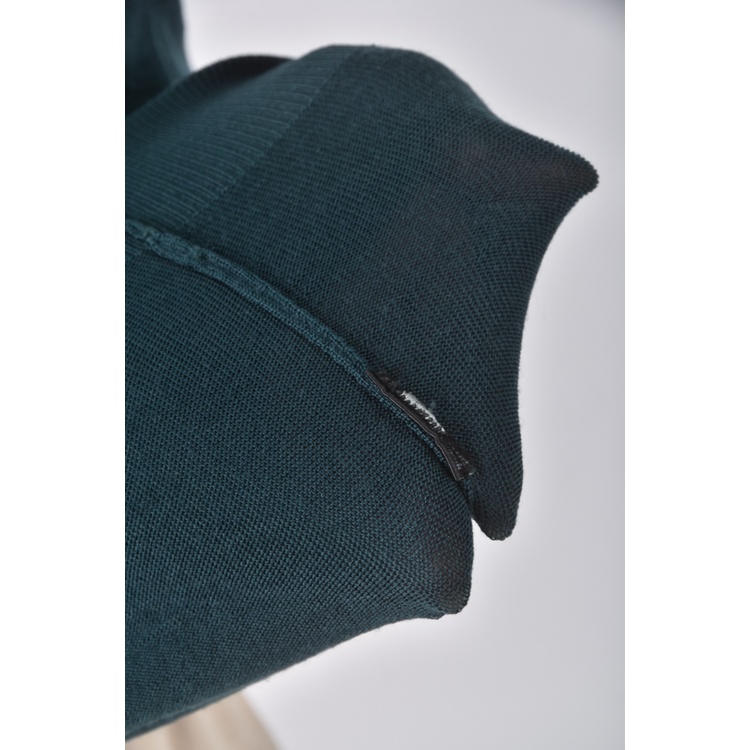 (S) uniqlo質感圓領綠色長袖上衣二手衣, , large