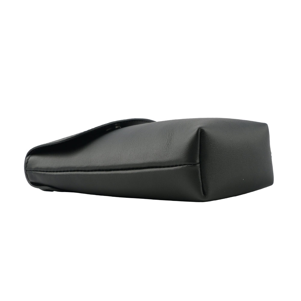 LONGCHAMP Le Pliage Xtra 小牛皮斜背手機包/黑色, , large