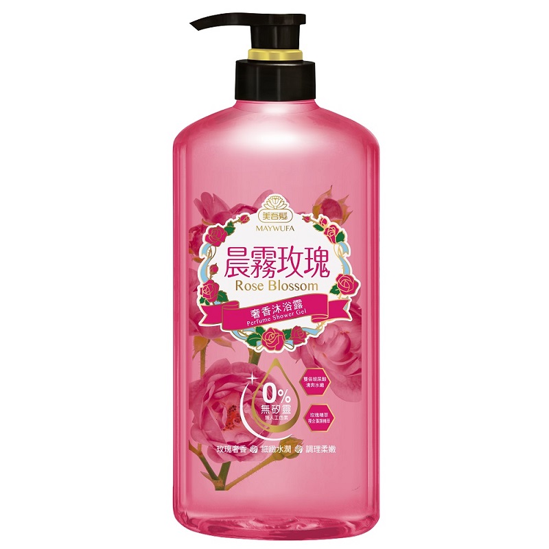 Maywufa Rose Blossom Perfume Shower Gel, , large