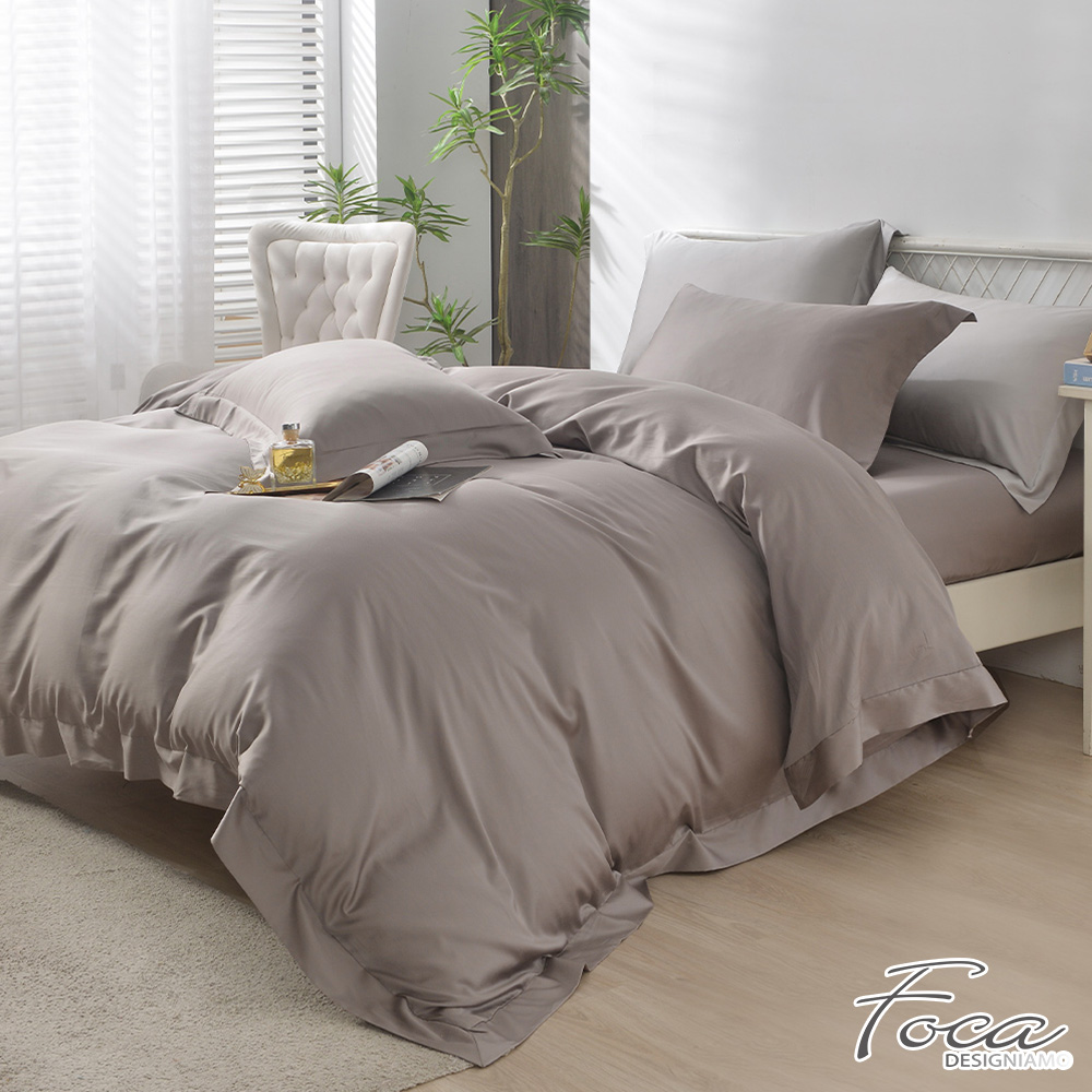 【FOCA】 Double Berry Raw Milk | Tea Time 60-count Tencel Cotton Dual-purpose Quilt and Bed Sheet Set - Single, , large