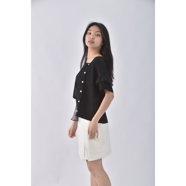 (XL) na berry黑色套裝二手衣, , large