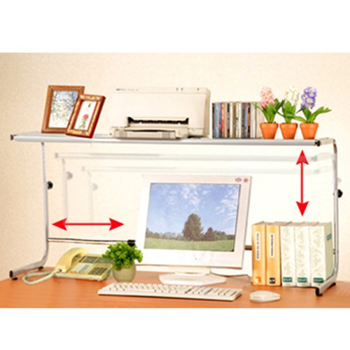 《C&B》高度寬度可調式桌上置物架, , large