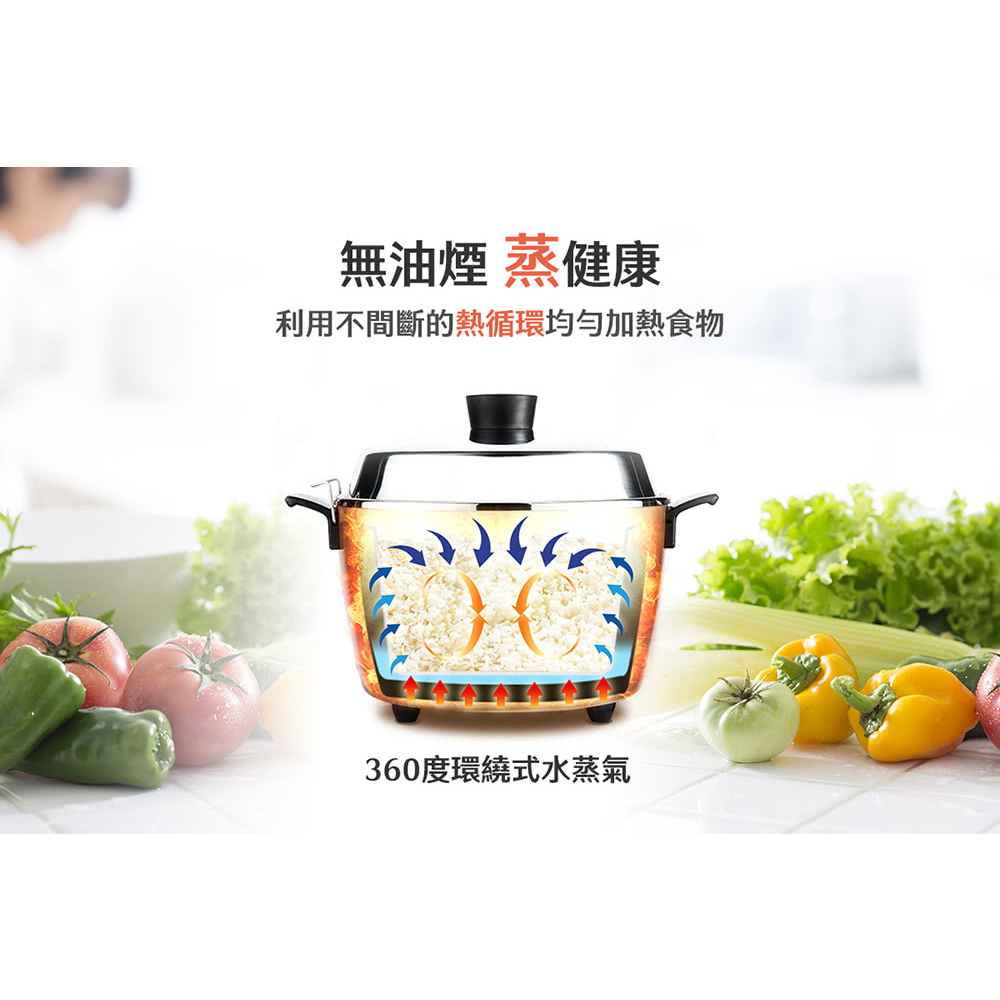 TATUNG 10-Cup Vermilion Red Electric Cooker TAC-10L-DR, , large