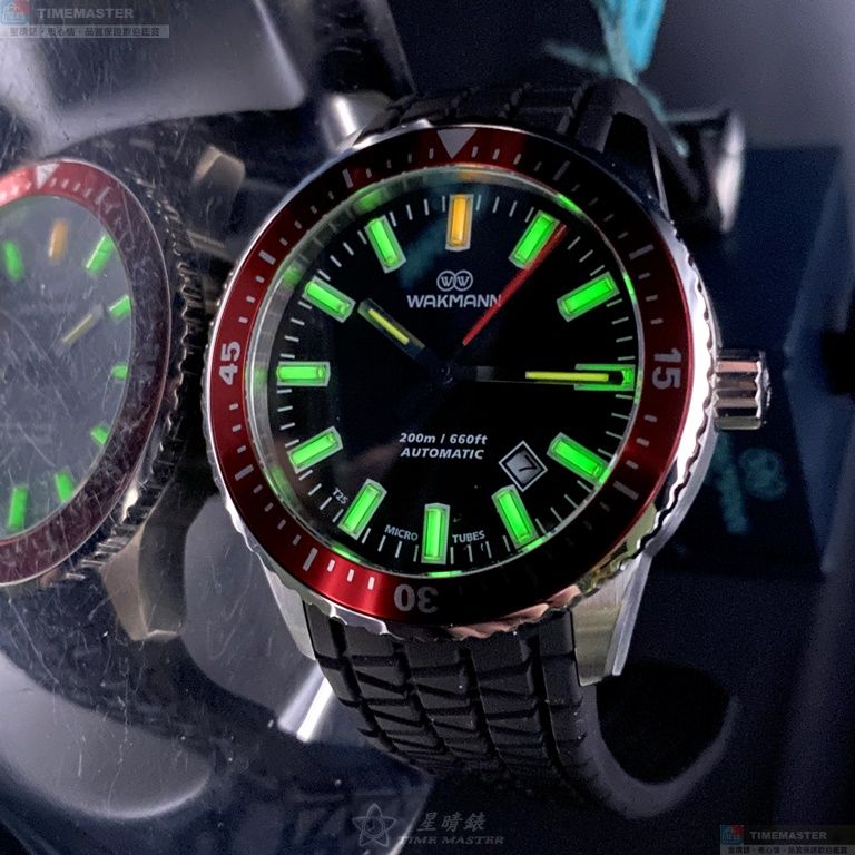 [TIMEMASTER] WAKMANN watch, 44mm, WA00008, , large