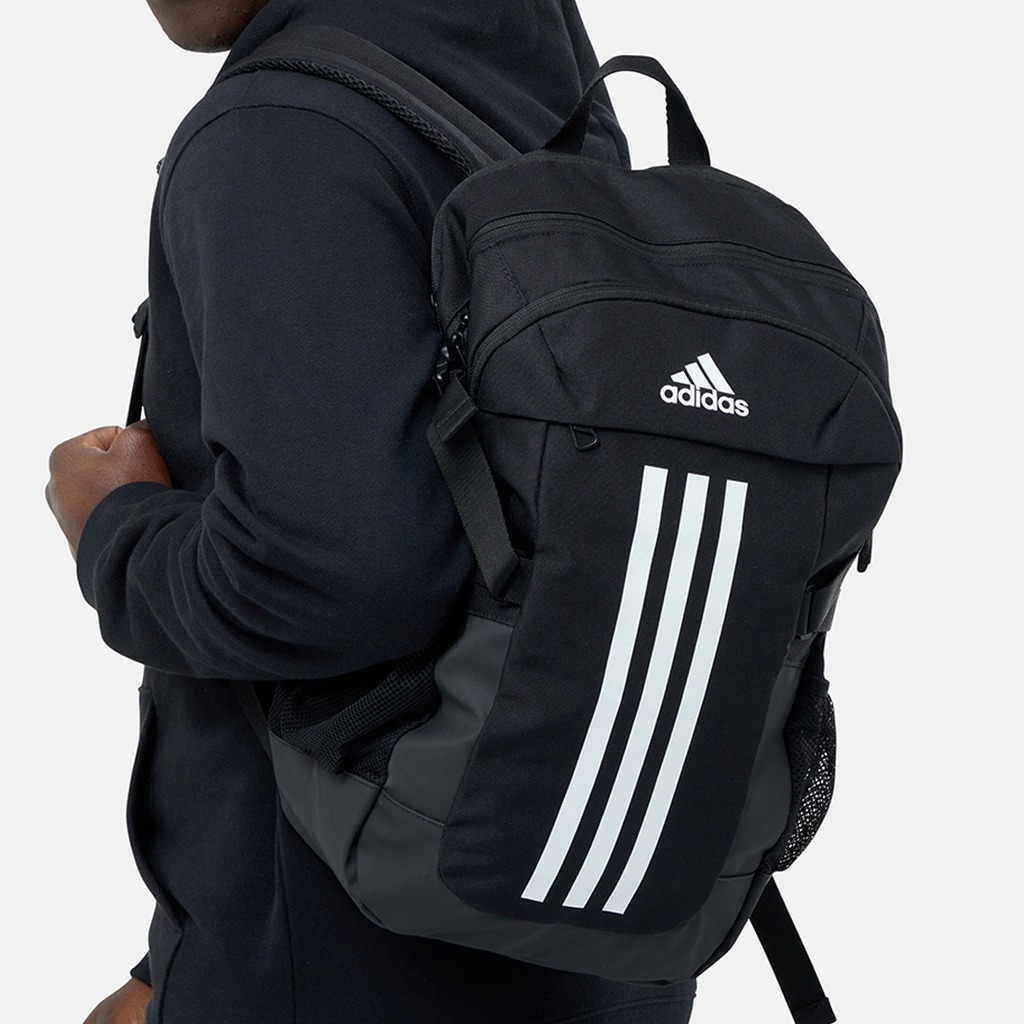 [家樂福] ADIDAS POWER VI 雙肩後背包 黑  HB1324, , large