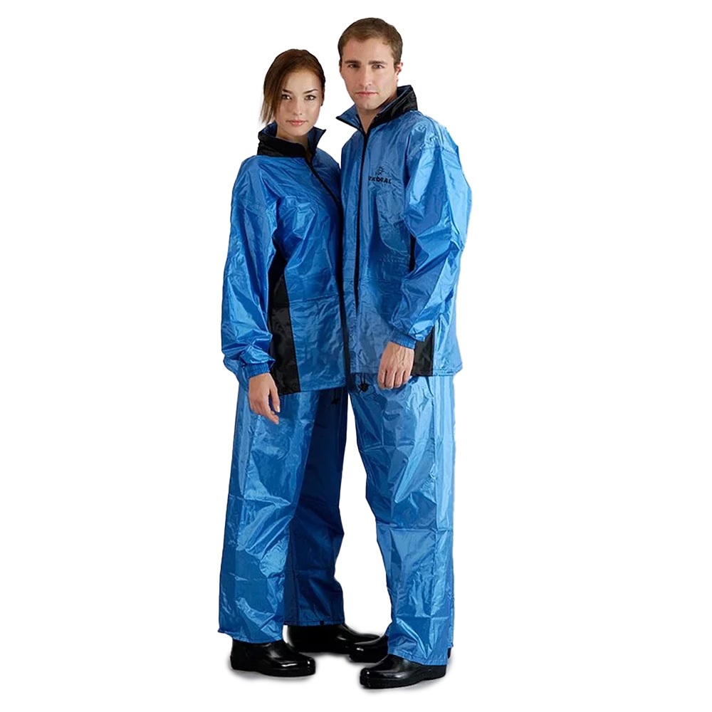 天龍牌 彩勁型休閒雨衣 拆卸式雨帽 立體剪裁防風防雨 藍色 多尺寸/L,XL,2XL,3XL, , large