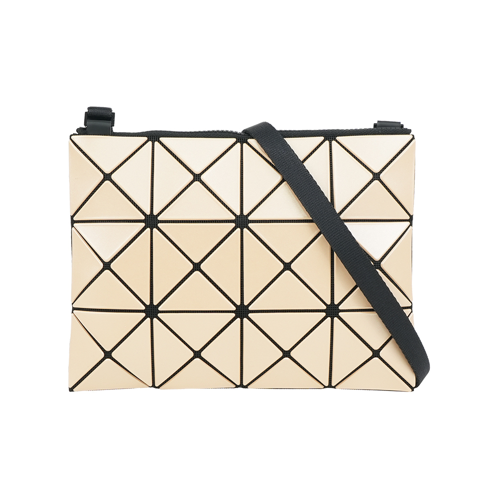 ISSEY MIYAKE BAO BAO LUCENT 3X4 金屬亮面斜背包(米色), , large