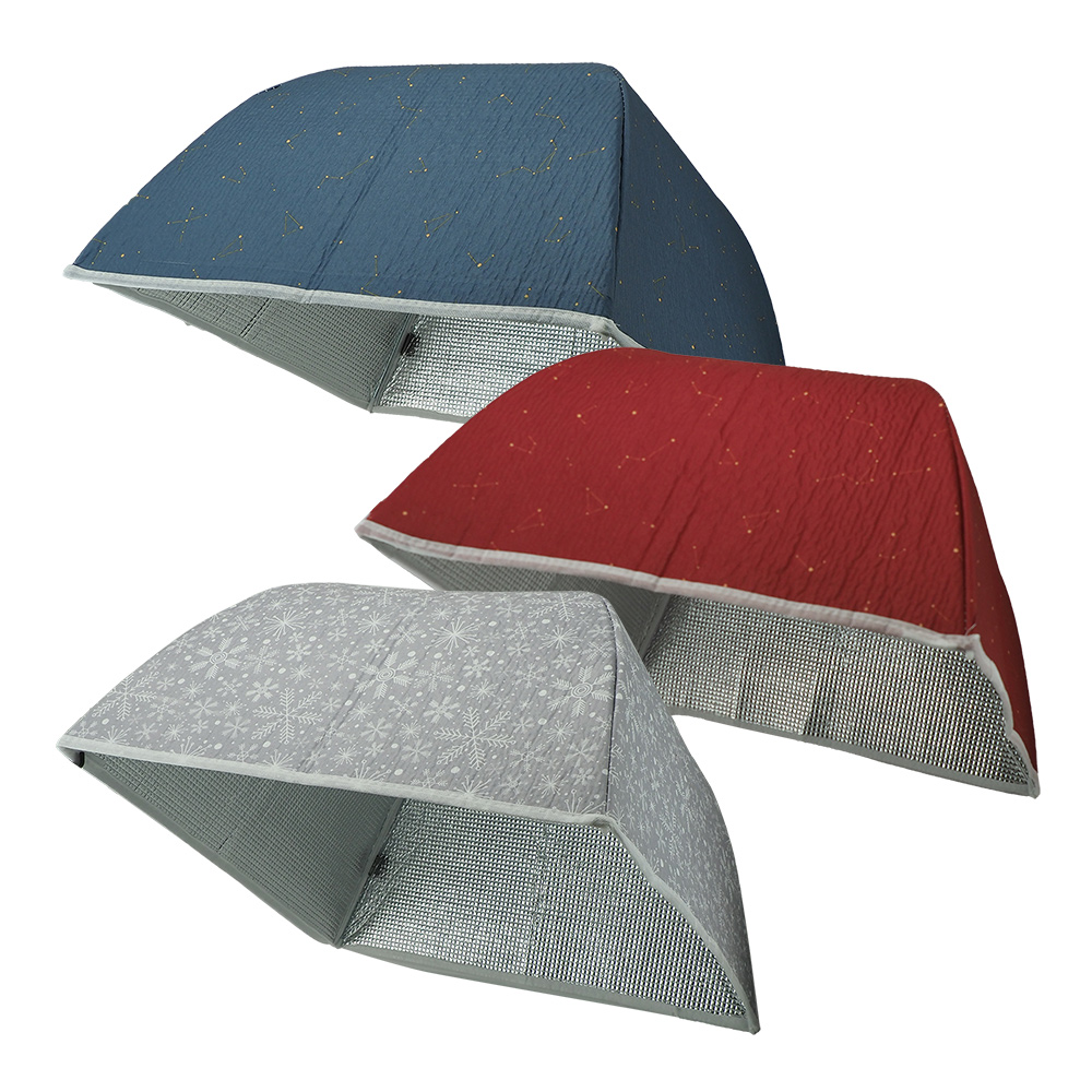 藏鮮/鋼骨保溫餐罩-四方-50X50cm-2入, , large