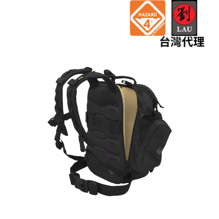 [劉氏國際]HAZARD 4 BKP-DBG-BLK 外部載體式戰術後背包(黑), , large
