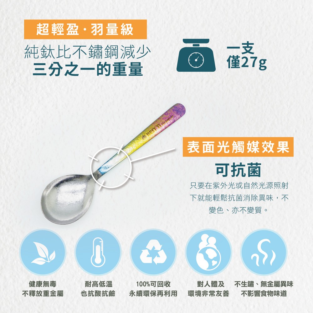 【純鈦冰晶阿湯杓 冰曜黑】鈦湯匙 大湯匙 喝湯湯匙 純鈦湯匙餐具 鈦餐具 攜帶餐具 環保餐具 露營餐具 冰晶 便攜餐具, , large