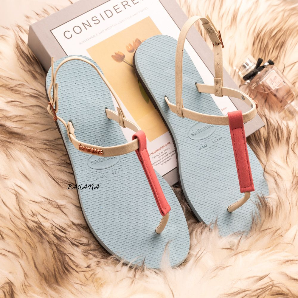 [巴拉娜巴西人字拖專賣店]中壢實體店面Havaianas 哈瓦仕 夾腳拖/人字拖鞋 YOU RIO 涼鞋 夾腳涼鞋 女款 沙灘 海灘 海邊 黃金, , large