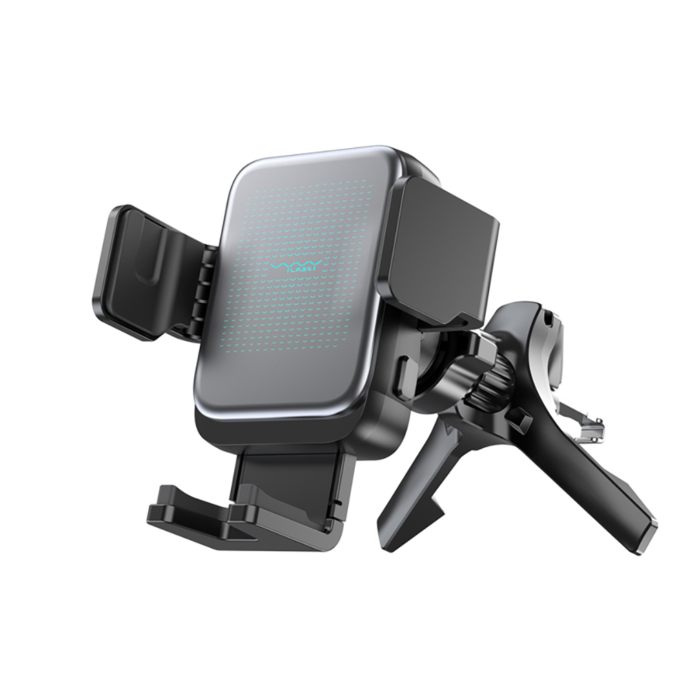 【Vyvylabs】VHXY-BK星耀智控三向自動對位車載支架無線充 車用支架 車架 手機支架 出風口支架, , large