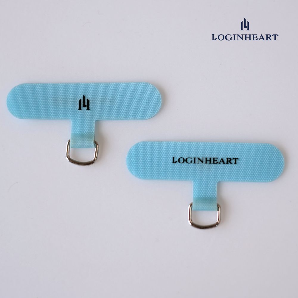 Loginheart｜天青藍．手機夾片．墊片．掛繩片 Strap Adapter, , large