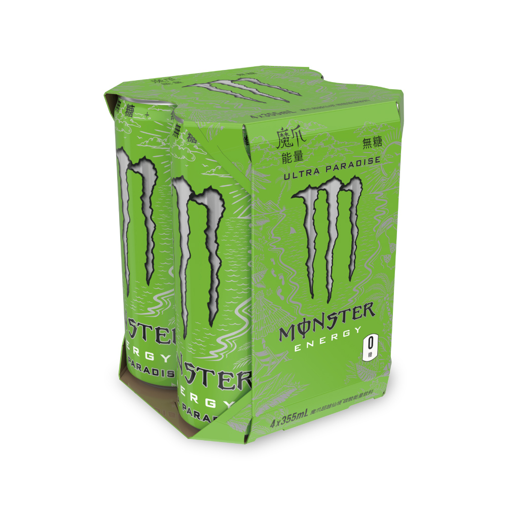 Monster Ultra Paradise 355ml CANX4, , large