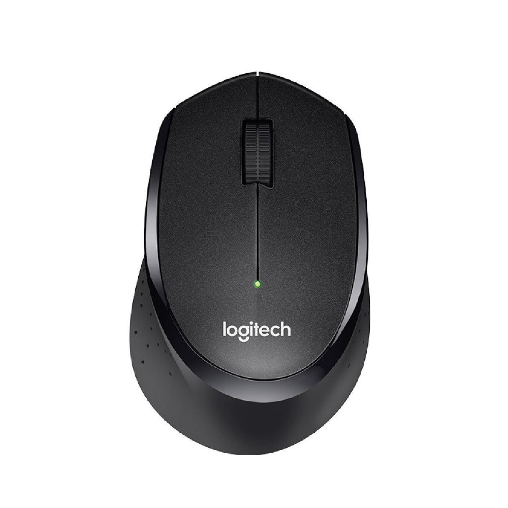 【 Logitech 羅技 】M331 黑色 SILENT PLUS 無線 靜音 滑鼠, , large