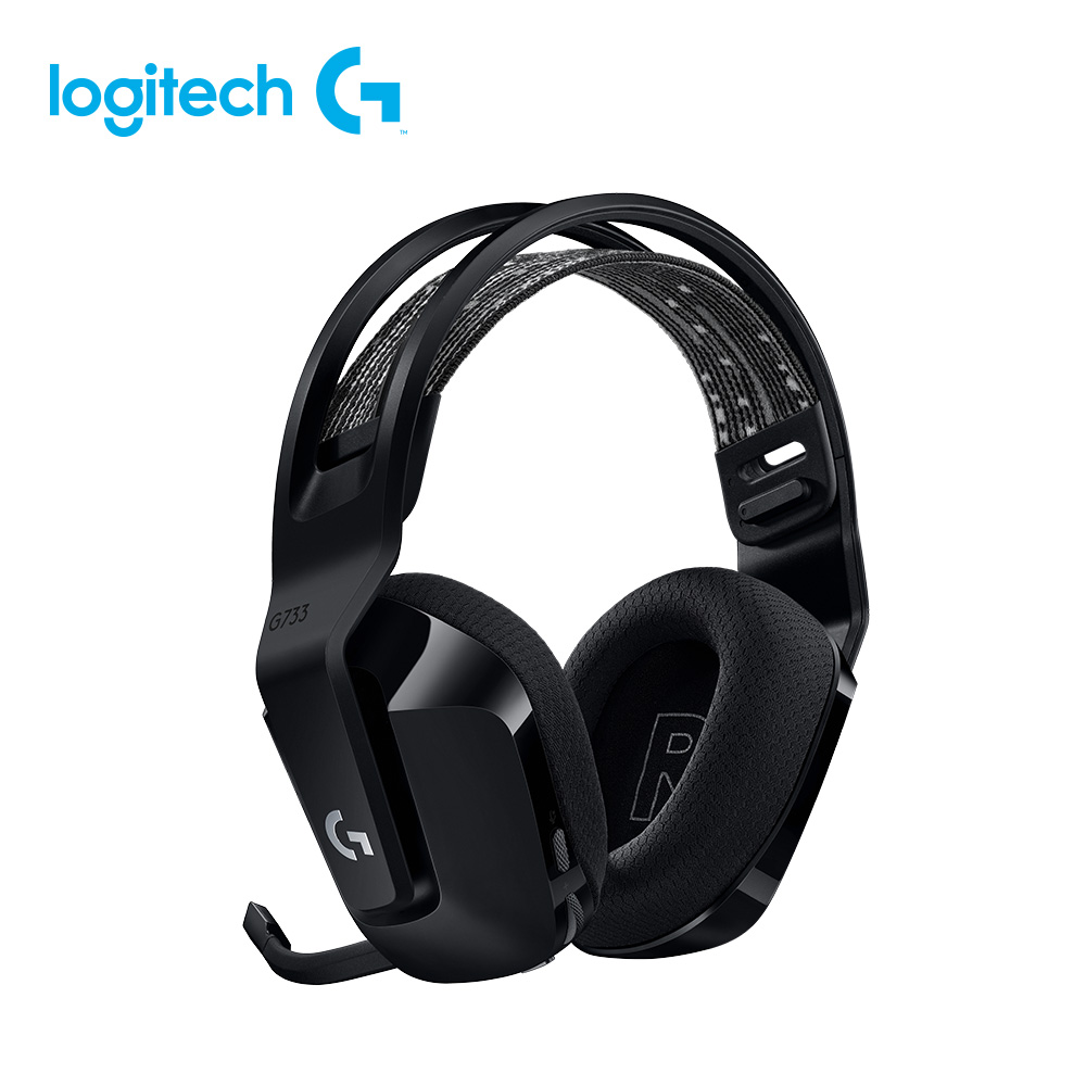 羅技G G733 無線電競耳機麥克風, , large