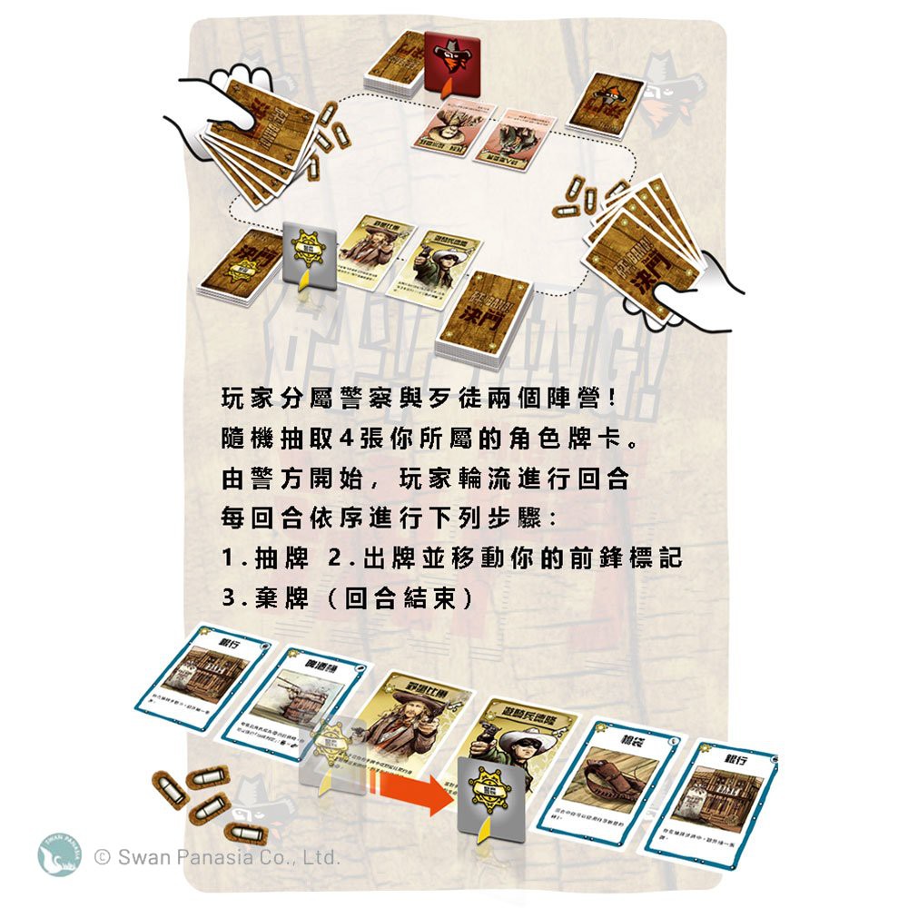 【新天鵝堡桌遊】砰！決鬥, , large