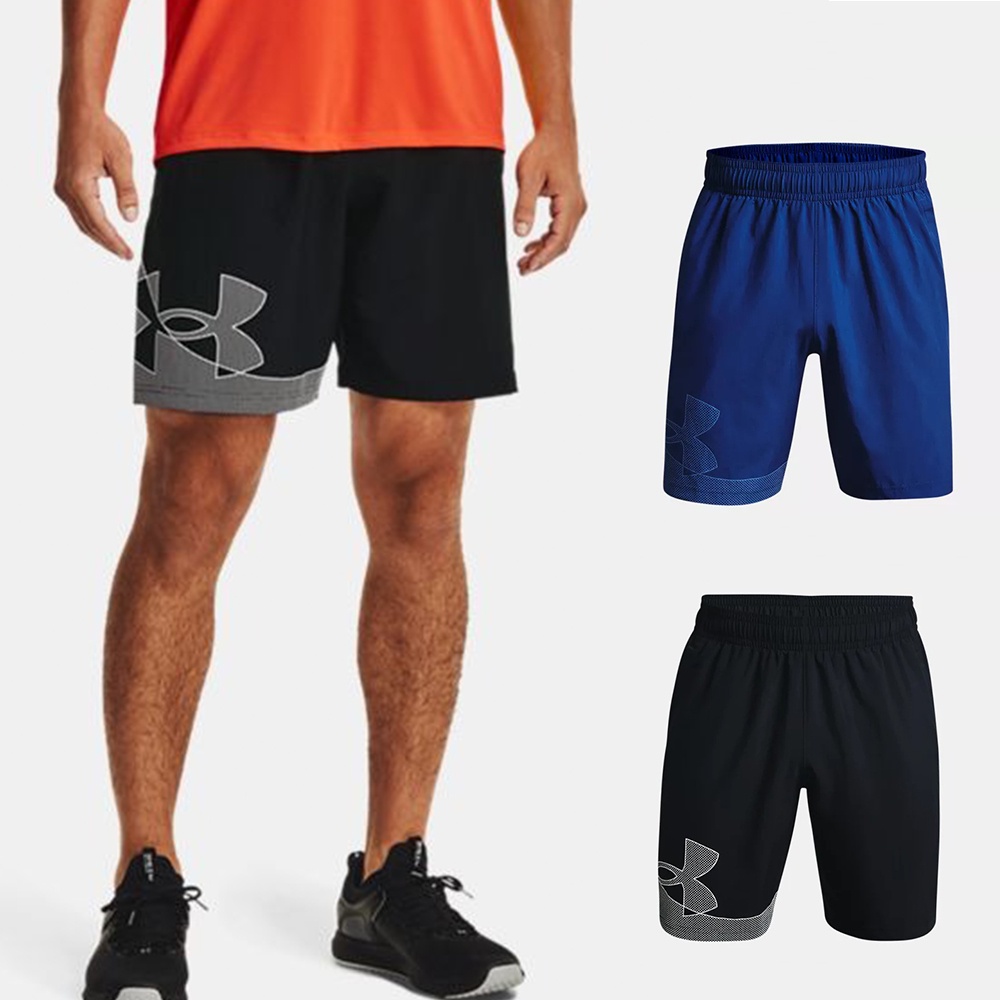 UA Woven Graphic 男短褲 運動短褲 跑步 健身短褲 1361434【樂買網】, , large
