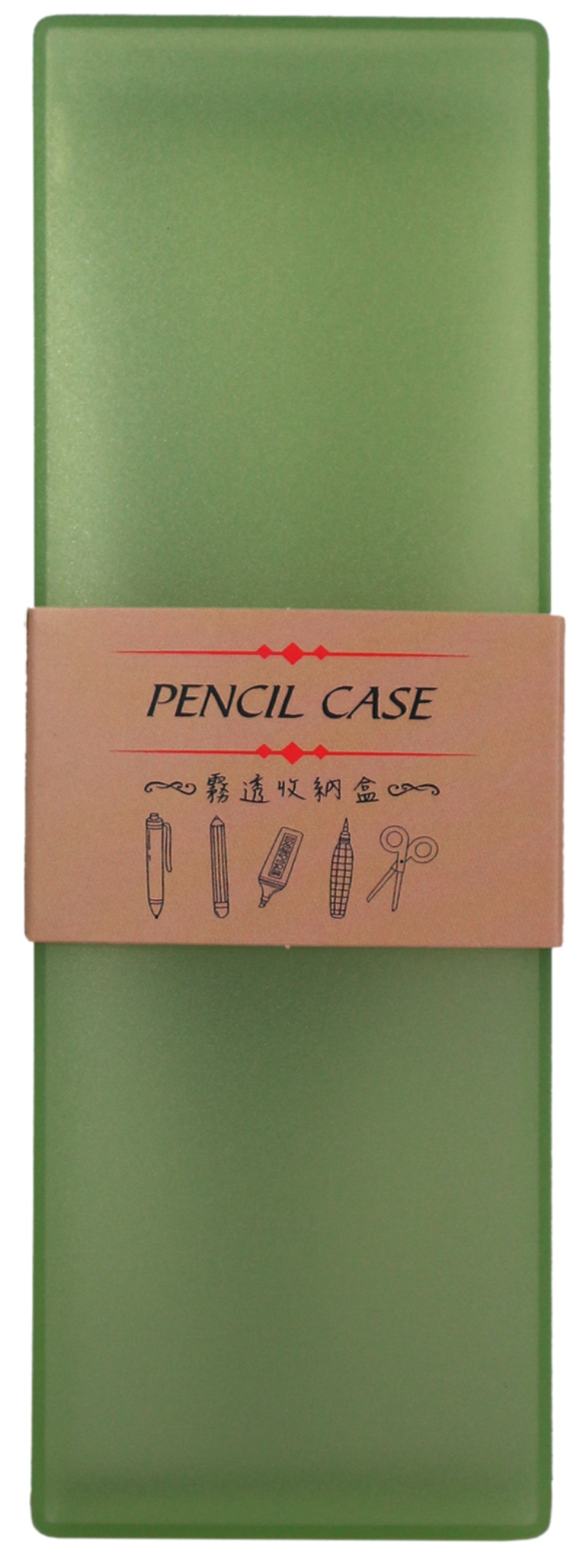 【PENROTE 筆樂】霧透收納盒 綠, , large