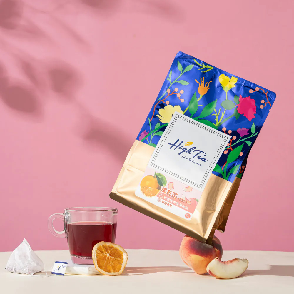 Honey Peach Paradise fruit tea + Dried Orange, , large