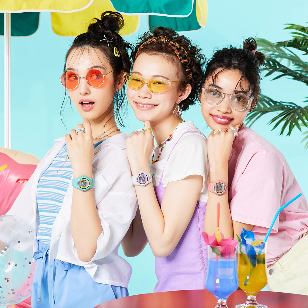 CASIO 卡西歐 BABY-G 加勒比海熱帶海灘手錶 BG-169PB-7, , large