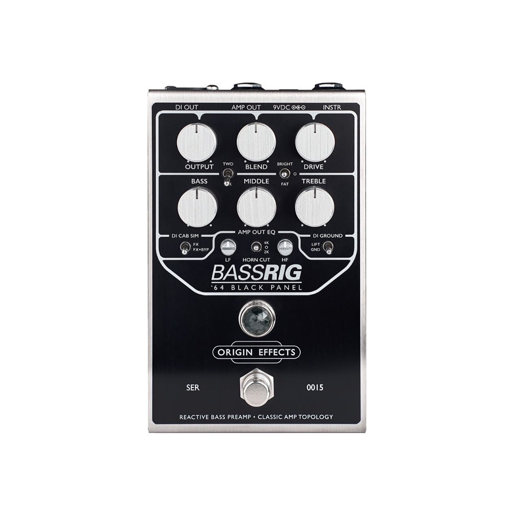 Origin Effects Bassrig 64 Black Panel 效果器 【敦煌樂器】, , large