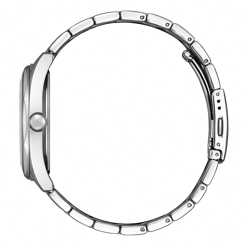 CITIZEN 星辰 限量 紳士日期手錶 送禮-銀/41mm BI5110-54A, , large