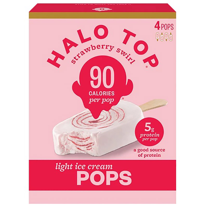 Halo Top 草莓旋風冰淇淋雪糕, , large