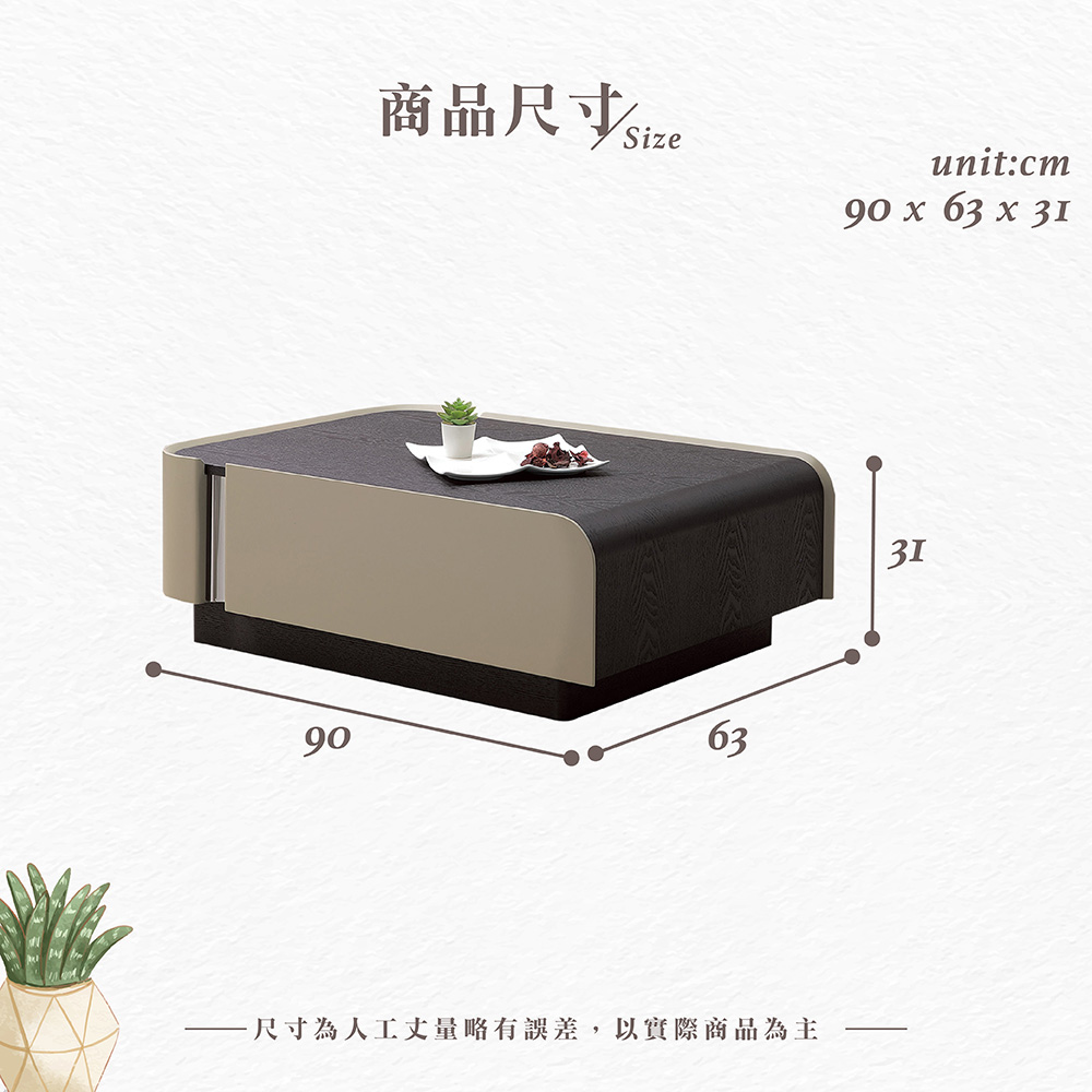 【Hampton 漢汀堡】爾威大茶几, , large