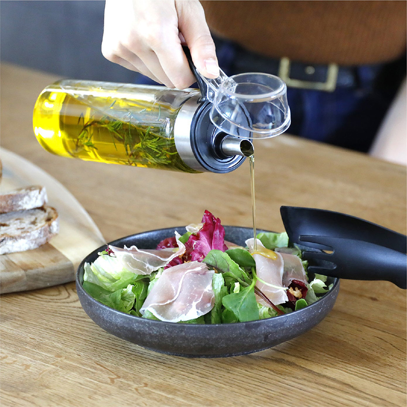 HEAT RESISTANT GLASS OIL BOTTLE , , large