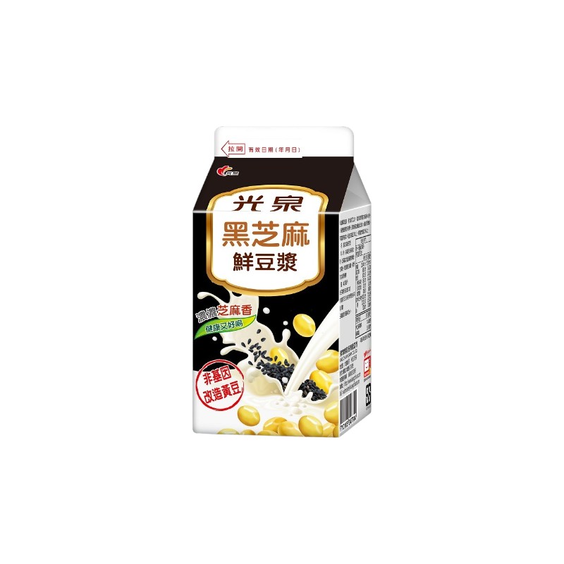 光泉黑芝麻鮮豆漿400ml, , large