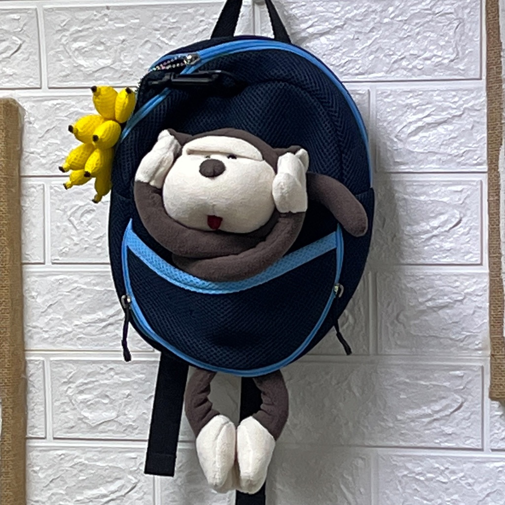 【生活好室】防走失背包 小猴子 猴子背包 後背包 造型背包 女背包 背包 可愛背包 女生背包 交換禮物 生日禮物 禮物, , large