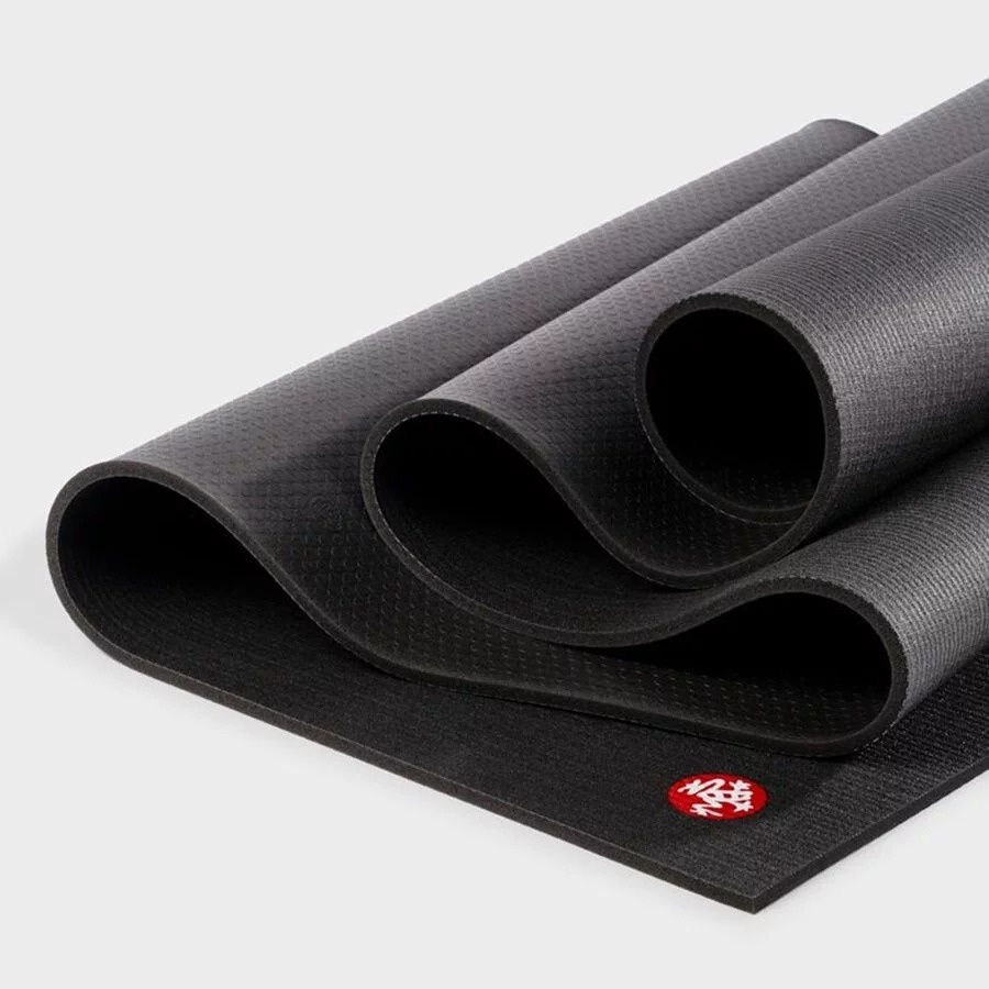 【LOTUS】Manduka PRO Mat 瑜珈墊 6mm 加長版 黑色 德國製 PVC瑜珈墊 台灣公司貨 現貨免運, , large