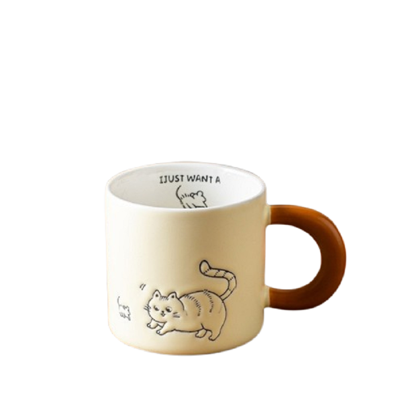 Cat Cup 380ml, , large