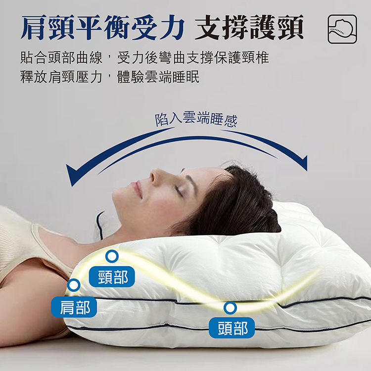 法式純棉雲絲絨枕, , large