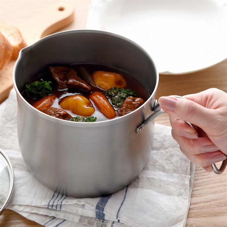 【毓秀堂】Arnest 逸品物創 多用途不鏽鋼單手鍋(14cm), , large