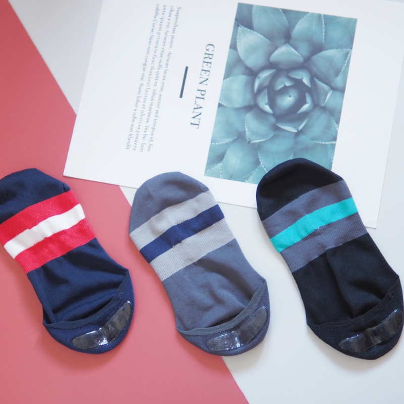 [Kaimei Cotton] 6 pairs set, MIT made in Taiwan, Protimo antibacterial fiber series socks, microfiber deodorizing men's socks, various stripes, , large